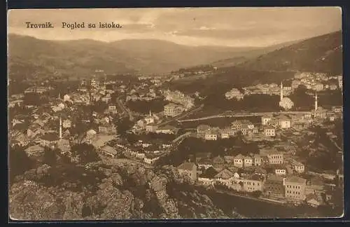 AK Travnik, Pogled sa istoka