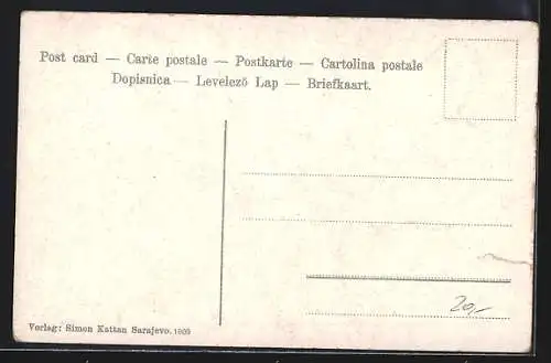 AK Sarajevo, Bosna-Quellen, Forellenteiche