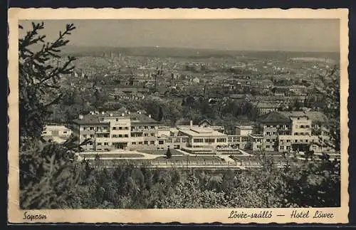 AK Sopron-Ödenburg, Löver szallo, Hotel Löwer