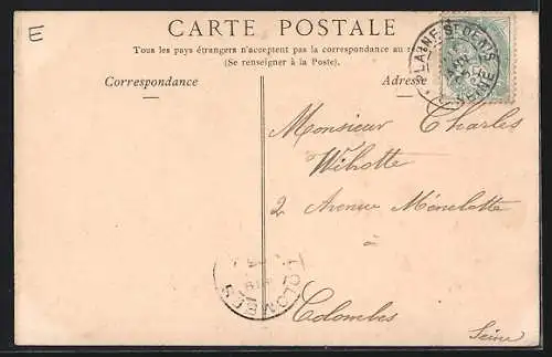 AK La Plaine Saint-Denis, Station des Tramways et pont ferroviaire