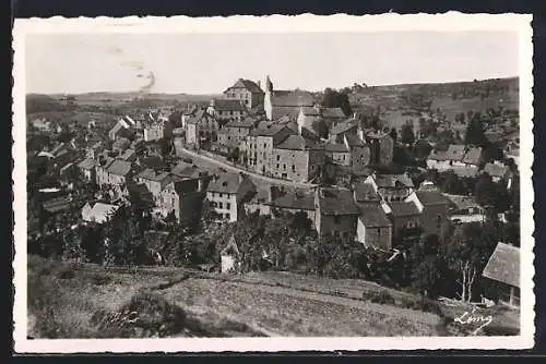 AK Serverette, Vue panoramique, Vallée de la Truyère