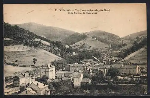 AK Villefort, Vue panoramique du côté Nord, Belle Station de Cure d`Air