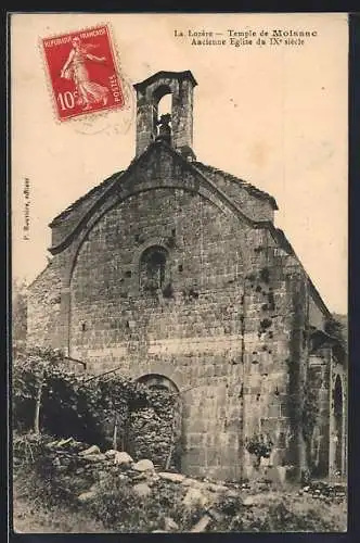 AK Moissac, Temple de l`ancienne église du IXe siècle en Lozère