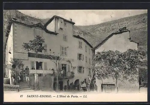 AK Sainte-Énimie, L`Hôtel de Paris et ses environs pittoresques