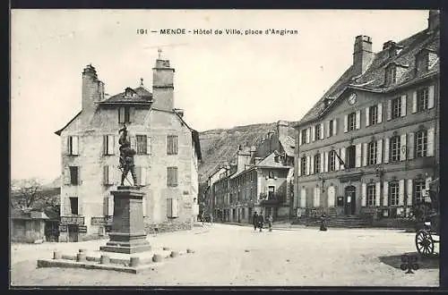 AK Mende, Hôtel de Ville, place d`Angiran