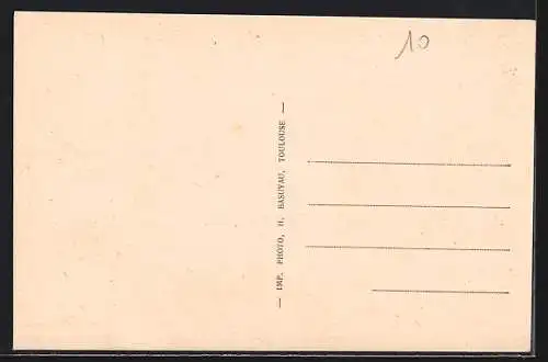 AK Meyrueis, La Fontaine et la Tour de l`Horloge