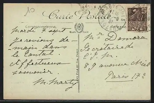 AK Marvejols, La Porte de Chanelles du XVIIe siècle avec inscription historique