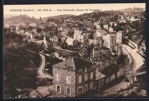 AK Auroux, Vue Générale, Route de Langogne