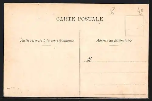 AK La Bastide, Vue générale du village et des collines environnantes