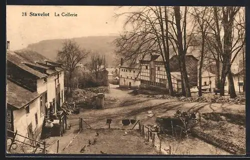 AK Stavelot, La Collerie