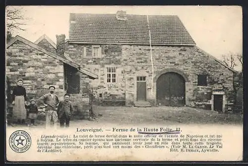 AK Louveigné, Ferme de la Haute Folie