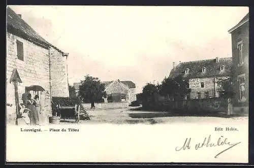 AK Louveigné, Place du Tilleu