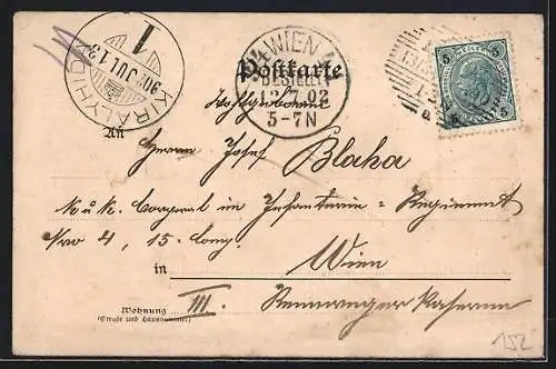 AK Wien, Breitensee, K. u. k. Infanterie-Cadettenschule