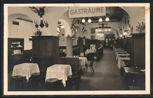 AK Wien, Gösser Restaurant St. Hubertus, Mariahilferstrasse 49