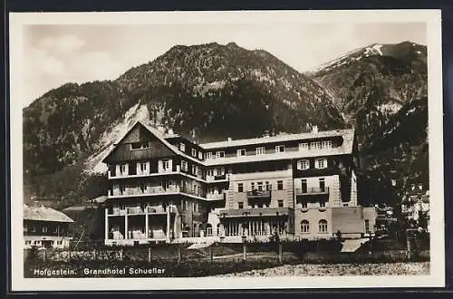 AK Bad Hofgastein, Grandhotel Schueller