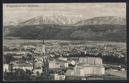 AK Klagenfurt, Panorama mit Hochobir