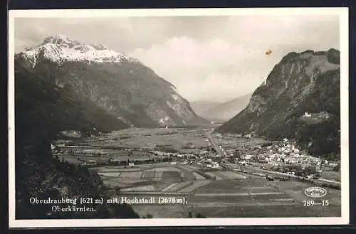 AK Oberdrauburg /Oberkärnten, Ortsansicht mit Hochstadl