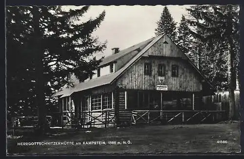 AK Hergottschnitzerhütte, Berghütte am Kampstein