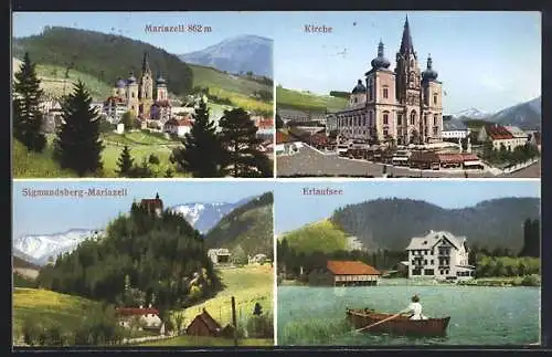 AK Mariazell, Kirche, Sigmundsberg, Erlaufsee