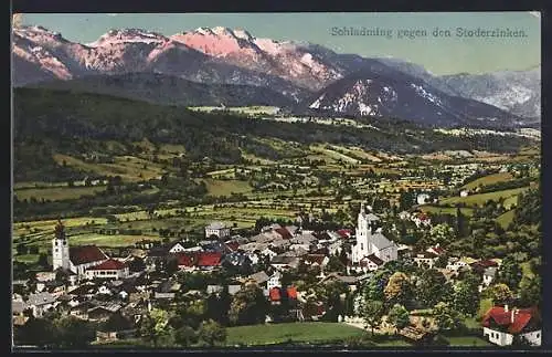 AK Schladming, Totalansicht gegen den Stoderzinken