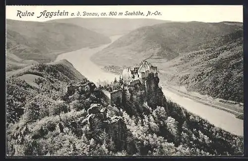 AK Aggstein a. d. Donau, Ruine Aggstein