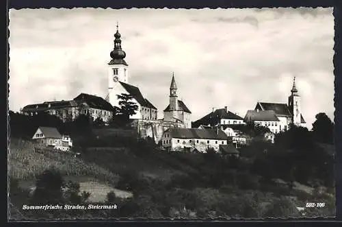 AK Straden /Steiermark, Teilansicht mit Kirche