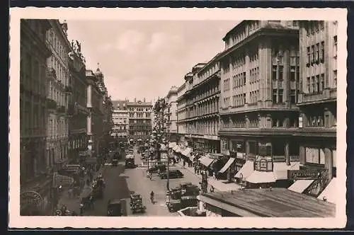 AK Wien, Strassenpartie am Graben