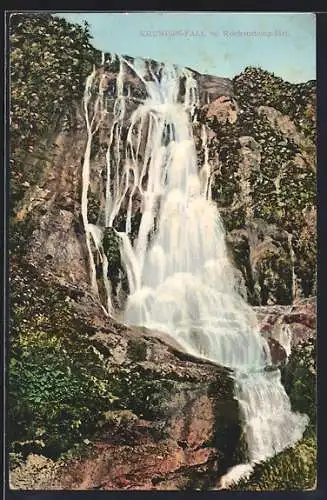 AK Krumpen-Fall /Reichensteingebiet, Blick auf den Wasserfall