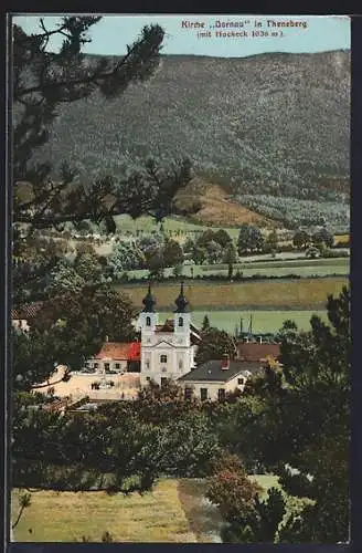 AK Altenmarkt an der Triesting, Thenneberg, Blick auf die Kirche Dornau