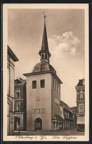 AK Oldenburg i. Grossh., Strassenpartie am Lappan