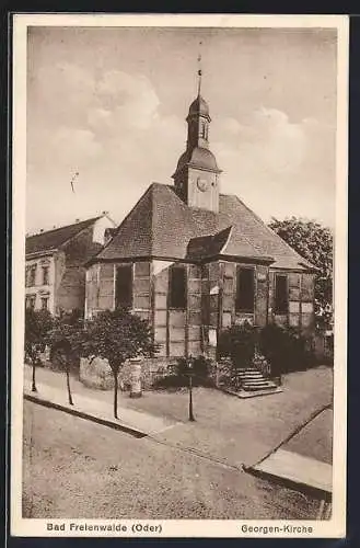 AK Bad Freienwalde, Georgen-Kirche