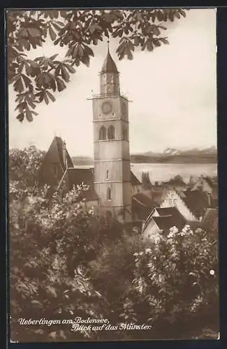 AK Ueberlingen am Bodensee, Blick auf das Münster