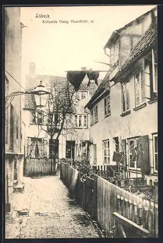 AK Lübeck, Kalands Gang, Hundestrasse 31