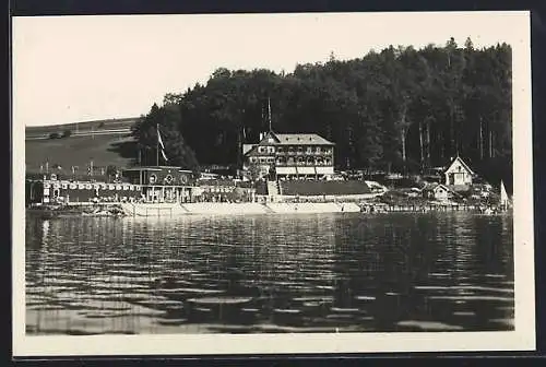 AK Neumarkt am Wallersee, Strand- und Wald-Hotel