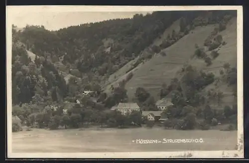 AK Hössgang im Studengau, Ortspartie