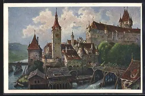 AK Steyr, die alte Eysenstadt 1584