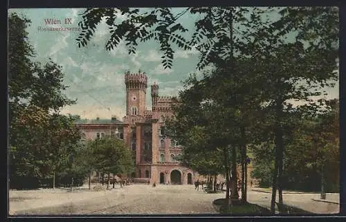 AK Wien, Blick auf die Rossauerkaserne