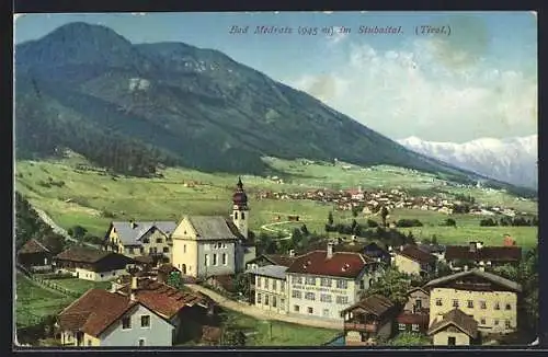 AK Bad Medratz / Stubai, Panoramablick auf den Ort