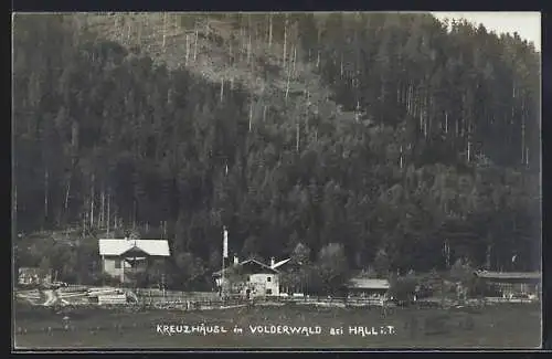 AK Hall i. T., Kreuzhäusl im Volderwald