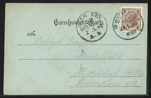 Mondschein-AK Wien, Reichsratsgebäude