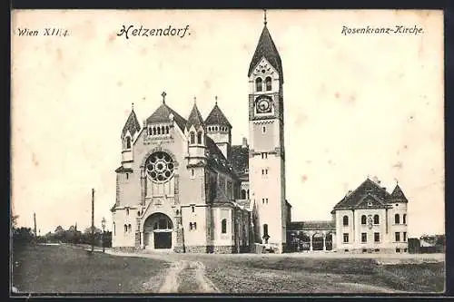 AK Wien, Hetzendorf, Rosenkranz-Kirche