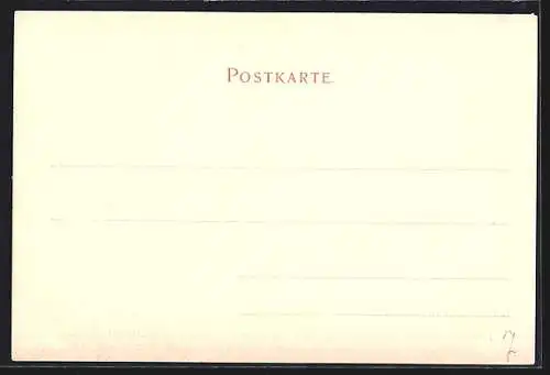 AK Berlin, Friedrichsbrücke, Börse in der Burgstrasse