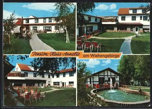 AK Pr. Oldendorf-Bad Holzhausen, Pension Haus Annelie am Wiehengebirge, Dorfstrasse 9