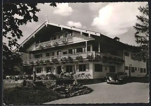 AK Rottach-Egern am Tegernsee, Hotel Höss, Aussenansicht