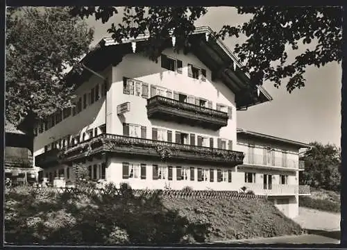 AK Rimsting am Chiemsee, Hotel Bauer, Aussenansicht