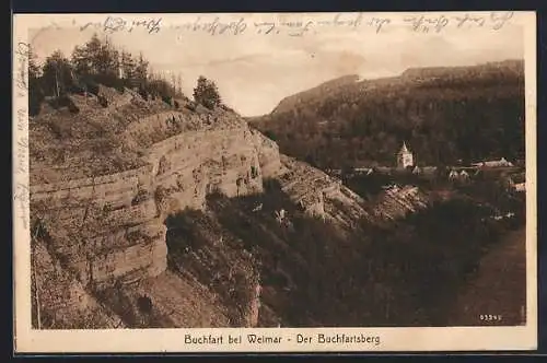 AK Buchfart bei Weimar, Buchfartsberg