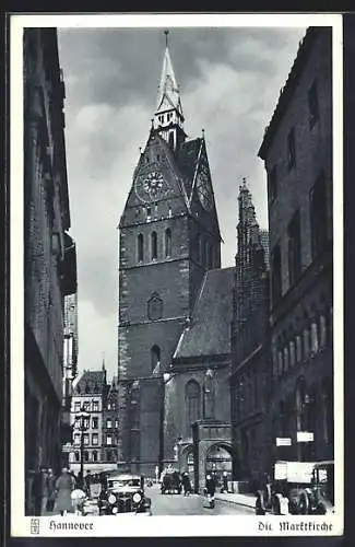 AK Hannover, die Marktkirche