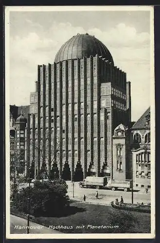 AK Hannover, Hochhaus mit Planetarium