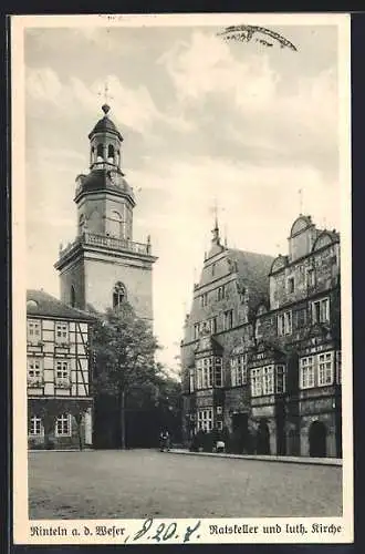 AK Rinteln, Ratskeller und Lutherkirche