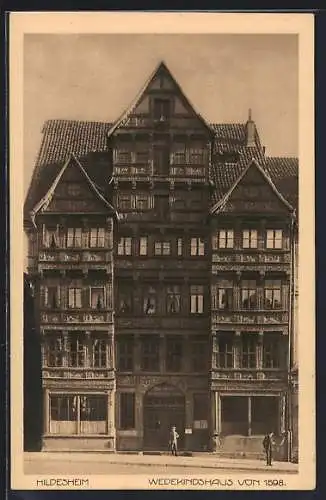 AK Hildesheim, Wedekindshaus aus dem Jahr 1598